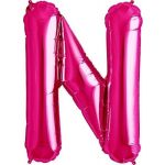 Northstar Balão Foil 16'' Letra N Rosa - 180000518