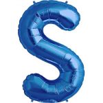NorthStar Balão Foil 34'' Letra S Azul - 180000292