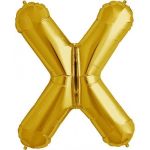 Northstar Balão Foil 16'' Letra X Dourado - 180059001