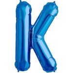 Northstar Balão Foil 16" Letra K Azul - 180000541