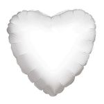 Kaleidoscope Balão Foil 18'' Coração Branco - 140034102