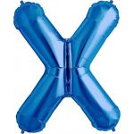 NorthStar Balão Foil 34'' Letra X Azul - 180000297