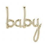 Northstar Balão Foil 46'' Baby Script White Gold - 180133501