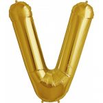 NorthStar Balão Foil 34'' Letra V Dourado - 180000269