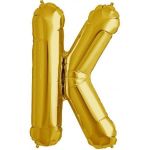 NorthStar Balão Foil 34'' Letra K Dourado - 180000258