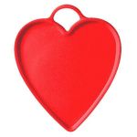 Premium Balloon Accessories Pack 10 Pesos para Balões Coração 8g Rosa/Vermelho - 270018777
