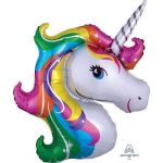 Amscan Balão Foil Anagram SuperShape Rainbow Unicorn - 46594BL
