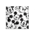 Decorata Party Pack 20 Guardanapos 33cm Disney Mickey Black & White Faces