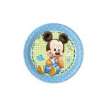 Decorata Party Pack 8 Pratos 23cm Disney Mickey Baby - 200084344