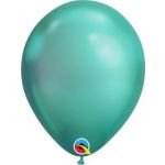 Qualatex Pack 100 Balões Chrome 11" Verde - 020058273