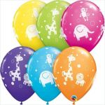 Qualatex Pack 6 Balões 11" Animais da Selva - 020017952