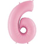 Grabo Balão Foil 40" Nº 6 Astel Pink - 460000076
