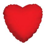 Kaleidoscope Balão Foil 18" Coração Vermelho Transparente - 140034118