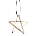 Stelton Ornamento Estrela Pequena Dourado - Figura - STT10603