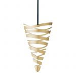 Stelton Ornamento Corneta - Tangle L Dourado - STT10209