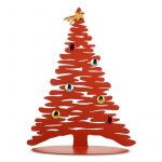 Alessi Árvore de Natal Decorativa 45cm - Bark for Christmas Vermelho - ALESBM06R