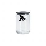 Alessi Frasco com Tampa Hermética Preto 900ml - Gianni a Little Man Holding On Tight - AALEAMDR05B