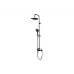 Shower Design Coluna Duche Aita em Aço Inoxidável Preto Mate 127cm