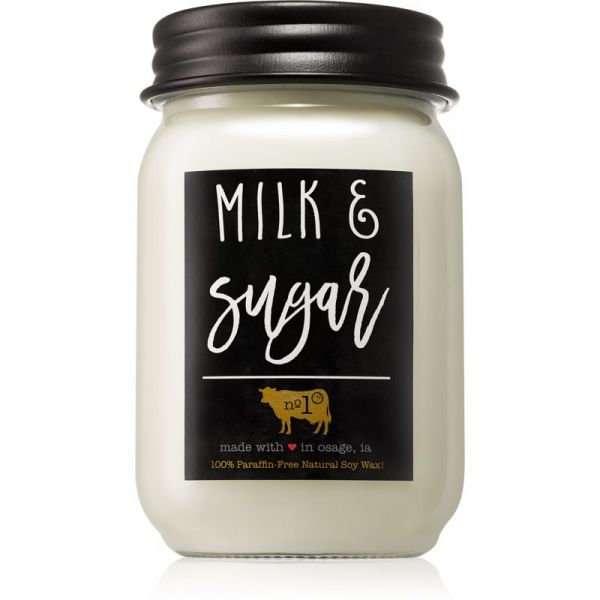 Milkhouse Candle Co. Farmhouse Milk & Sugar Vela Perfumada 368 G Mason ...