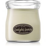 Milkhouse Candle Co. Creamery Eucalyptus Lavender Vela Perfumada 142g Cream Jar