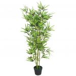 Planta Bambu Artificial com Vaso 120 cm Verde - 244456