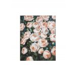 Pintura a Óleo Roses Madeira de Pinho (80 x 4 x 100 cm) S0110298