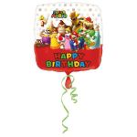 Balão Super Mário Happy Birthday