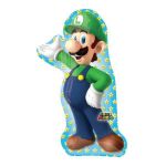 Balão Foil Supershape Luigi Super Mario