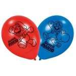 Balões Latex Super Mário 6 Unid