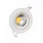 Ledbox Downlight LED Basic Cob 5w Branco Quente