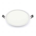 Ledbox Downlight LED Slim Round Epr 18w Branco Quente