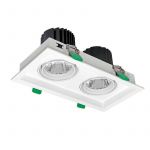 Ledbox Downlight LED Kardan 2 Focos 60w Branco Frio