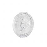 Lalique Jarra de Cristal Transparente Carpe Koi - LQ10671400