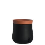 Leonardo Conjunto 2 Vasos Plant Pot L Black