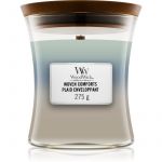 Woodwick Trilogy Woven Comforts Vela Perfumada com Pavio de Madeira 275g