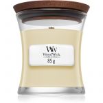 Woodwick White Teak Vela Perfumada com Pavio de Madeira 85 g