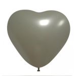 Xiz Party Supplies 50 Balões Coração 10" Ou 25 cm Metalizado - 015009706