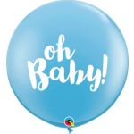 Qualatex 2 Balões 90cm Oh Baby - 020085830