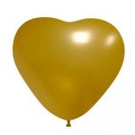 Xiz Party Supplies 8 Balões Coração 10" Ou 25 cm Metalizado - 010809705