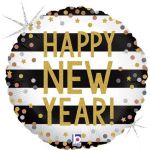 Grabo Balão Foil 18" New Year Confetti - 460036918