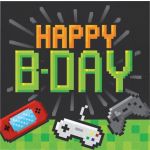 Creative Converting Guardanapos Gaming Party Happy Birthday - 120336036
