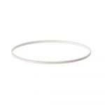 Kit Perfil Circular de Alumínio Ring, Ø1200mm, Branco