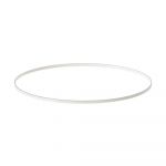 Kit Perfil Circular de Alumínio Ring, Ø1500mm, Branco