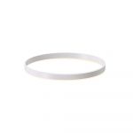 Kit Perfil Circular de Alumínio Ring, Ø600mm, Branco