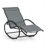 Santorini Cadeira Baloiço e Repouso Alumínio Poliéster Grey