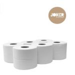 Joker &amp; Gold Papel jumbo industrial 2 XL 180 mts pack. 180 rolos