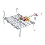 Algon Grelhador Bbq Duplo Aço 40 x 45 cm S2200207