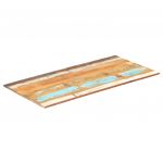 Tampo Mesa Retangular 60x120cm 15-16mm Madeira Recuper. Maciça - 286046