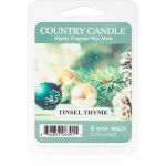 Country Classic Candle Tinsel Thyme Cera Derretida Aromatizante 64 G