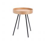 TiendasOn Mesa Auxiliar Oak Tray